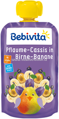 Bebivita Pflaume-Cassic in Birne-Banane, ab 12. Monat, 120g