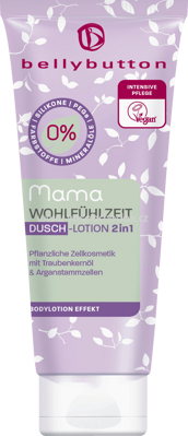 Bellybutton Dusch-Lotion Mama 2 in 1 Wohlfühlzeit, 200 ml