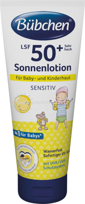 Bübchen Sonnenlotion Sensitiv LSF 50+, 100 ml