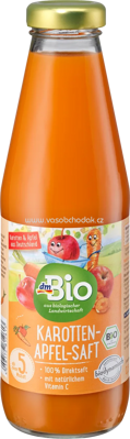 dmBio Karotten Apfelsaft, ab dem 5. Monat, 500 ml