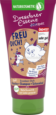 Dresdner Essenz Kids Dusche Dreckspatz 3 in 1 Freu dich!, 200 ml