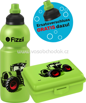 Fizzii Set Lunchbox und Flasche kiwi, 1 St