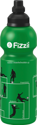 Fizzii Trinkflasche Fussball, 600 ml