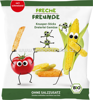 Freche Freunde Knusper Sticks Dreierlei Gemüse, ab 12. Monat, 30g
