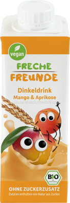 Freche Freunde Dinkeldrink Mango & Aprikose, ab 12. Monat, 250 ml