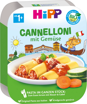 Hipp Kinderteller Cannelloni mit Gemüse, ab 1 Jahr, 250g