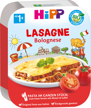 Hipp Kinderteller Lasagne Bolognese, ab 1 Jahr, 250g