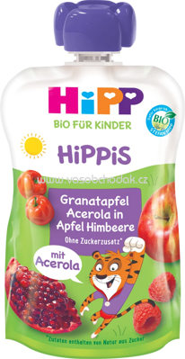 Hipp Hippis Granatapfel Acerola in Apfel Himbeere, ab 1 Jahr, 100g