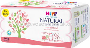 Hipp Babysanft Feuchttücher Natural zart duftend, 3x48 St, 144 St