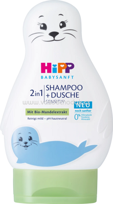 Hipp Babysanft Shampoo & Dusche Robbe, sensitiv, 200 ml