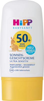 Hipp Babysanft Sonnen Gesichtscreme, LSF 50+, 30 ml