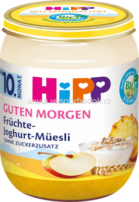 Hipp Guten Morgen Früchte-Joghurt-Müsli, ab 10. Monat, 160g