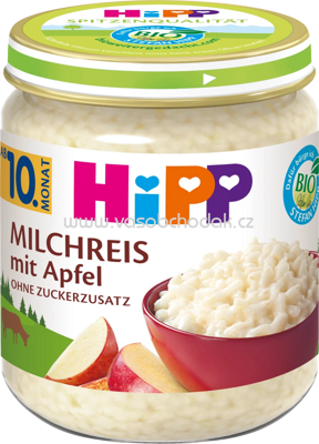 Hipp Kleine Mehlspeise Milchreis mit Apfel, ab 10. Monat, 200g