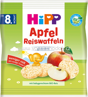 Hipp Apfel Reiswaffeln, ab 8. Monat, 30g