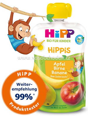 Hipp Hippis Apfel-Birne-Banane, ab 1 Jahr, 100 g