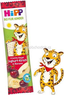 Hipp Früchteriegel Früchte Freund Joghurt-Kirsch in Banane, ab 1 Jahr, 23g