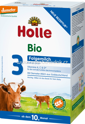 Holle baby food Bio Folgemilch 3, ab dem 10. Monat, 600g