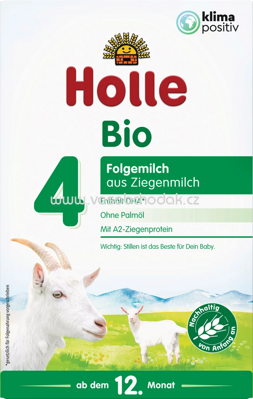 Holle baby food Bio Folgemilch 4 Ziegenmilchbasis, ab 12. Monat, 400g