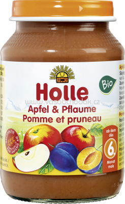 Holle baby food Apfel & Pflaume, ab 6. Monat, 190g