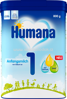 Humana Anfangsmilch 1, von Geburt an, 800g
