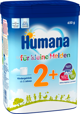 Humana Kindergetränk 2+, ab 2 Jahre, 650g