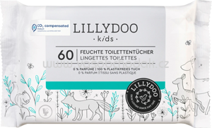 Lillydoo Feuchte Toilettentücher Kinder, 60 St