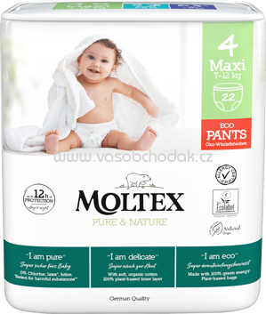 Moltex Pants Pure & Nature Größe 4 Maxi, 7-12 kg, 22 St