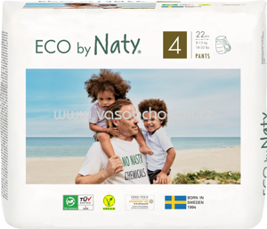 Naty Baby Pants Eco Gr. 4, 8-15 kg, 22 St