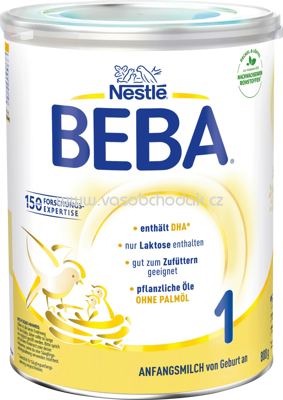 Nestlé BEBA Anfangsmilch 1, von Geburt an, 800g