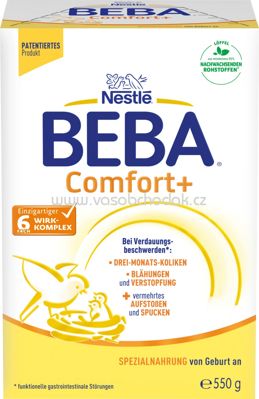 Nestlé BEBA Anfangsmilch Comfort+, von Geburt an, 550g