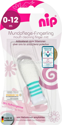 Nip Mundpflege Fingerling, 1 St