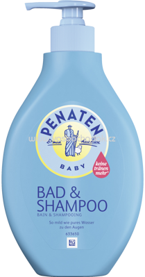 Penaten Badezusatz Bad & Shampoo, 0,4 l