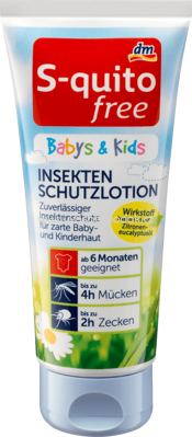 S-quitofree Insektenschutzlotion für Babys&Kids, 100 ml