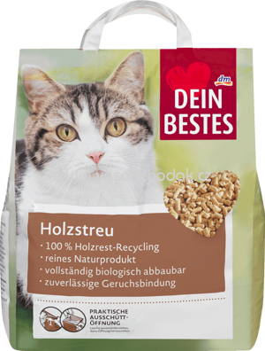 Dein Bestes Katzenstreu, Holzstreu, 10 l
