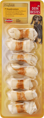 Dein Bestes Snack für Hunde, Dein Bestes Exquisit Kauknoten, 84 g