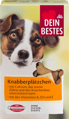 Dein Bestes Snack für Hunde, Knabberplätzchen, 500 g