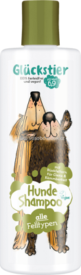 Glückstier Hundeshampoo Universal für alle Felltypen, vegan, 250 ml