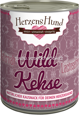HerzensHund Snack für Hunde, Wildkekse, 270 g - ONL