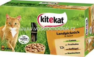 Kitekat Landpicknick in Sauce, Multipack, 48x100g, 4,8 kg - ONL