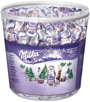 Milka Mini Weihnachtsmänner, 1,54kg