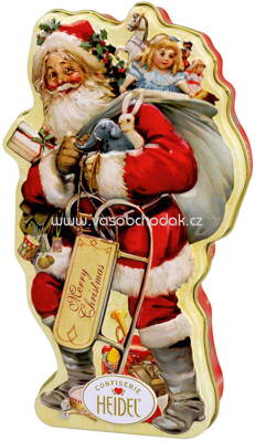Heidel Weihnachts Nostalgie Weihnachtsmann Schmuckdose, 86g