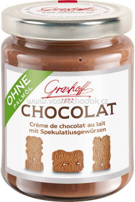 Grashoff Chocolat Crème de chocolat au lait mit Spekulatiusgewürzen, 250g