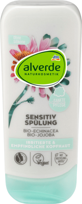 Alverde NATURKOSMETIK Spülung Sensitiv Bio-Echinacea, Bio-Jojoba, 200 ml