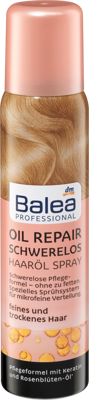Balea Professional Haarölspray Oil Repair Schwerelos, 100 ml