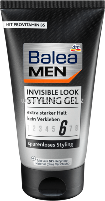 Balea MEN Styling Gel Invisible Look, 150 ml