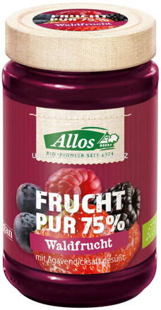Allos Frucht Pur 75% Waldfrucht, 250g