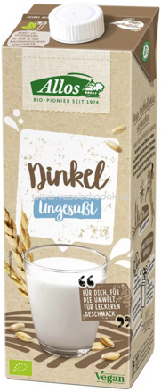 Allos Dinkel Drink, ungesüßt, 1 l
