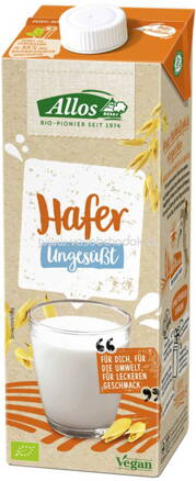Allos Hafer Drink, ungesüßt, 1 l