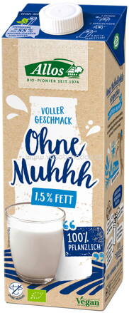 Allos Ohne Muhhh Drink, 1,5% Fett, 1 l
