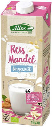 Allos Reis Mandel Drink, ungesüßt, 1 l